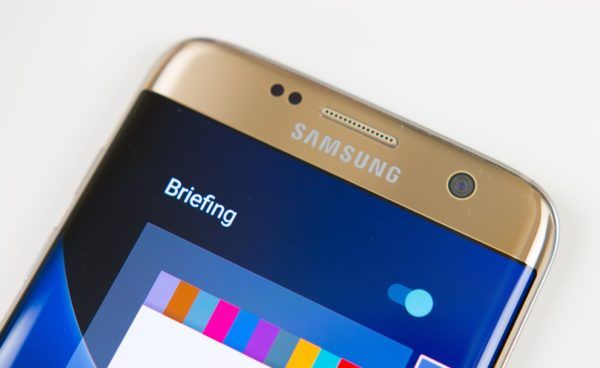 Samsung Galaxy S8 front facing camera