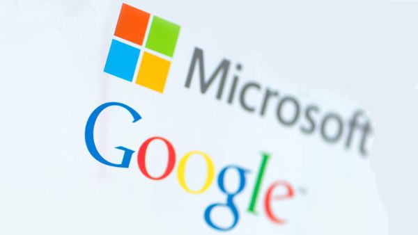 Microsoft Alphabet Google market cap