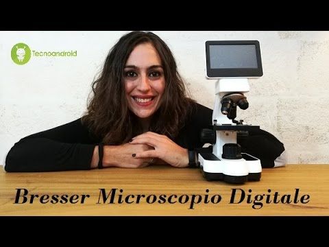 Recensione microscopio digitale Bresser con display e fotocamera