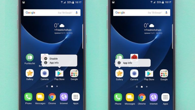 Nougat TouchWiz