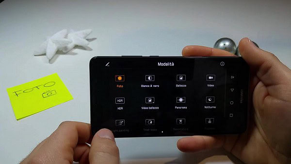Huawei Mate 9 software fotocamera