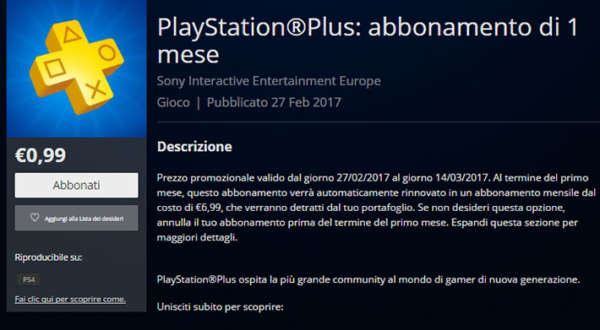 PlayStation Plus Sony