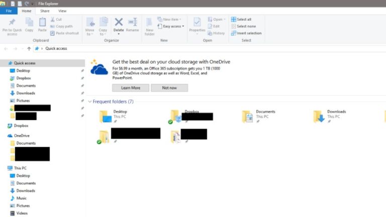 OneDrive ads