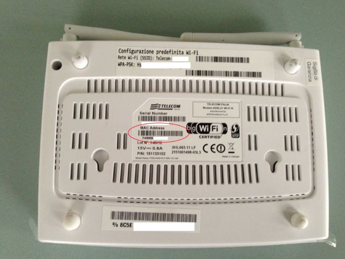 Guida impostare i parametri del modem router per Alice ADSL di TIM