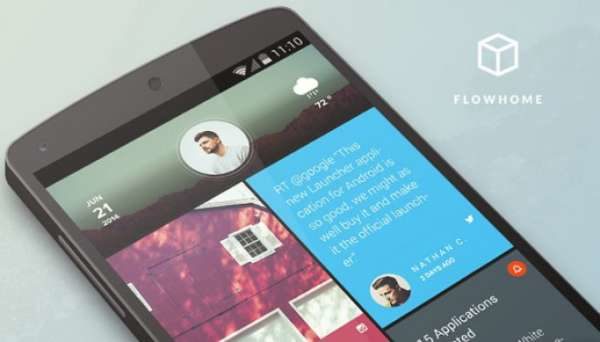 Flow Home launcher