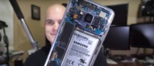 Samsung Galaxy s8 backcover trasparente