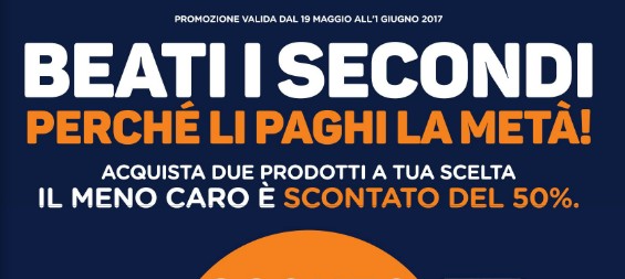 Unieuro: 50% in meno sul secondo articolo grazie al nuovo volantino
