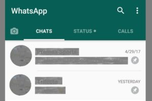 Aggiornamento WhatsApp