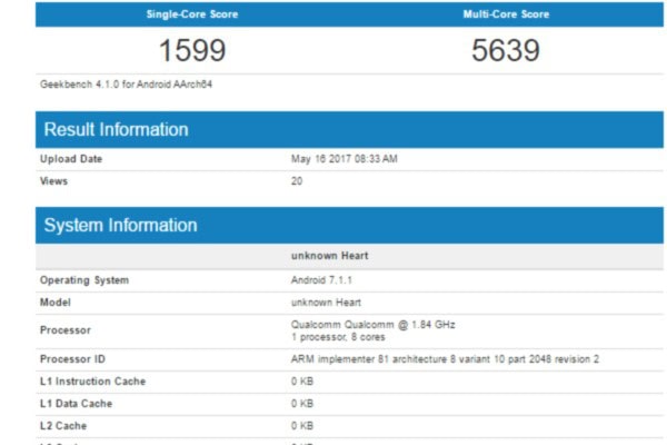 660 snapdragon geekbench