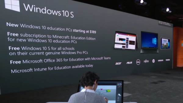 Microsoft Windows 10s Cloudbook