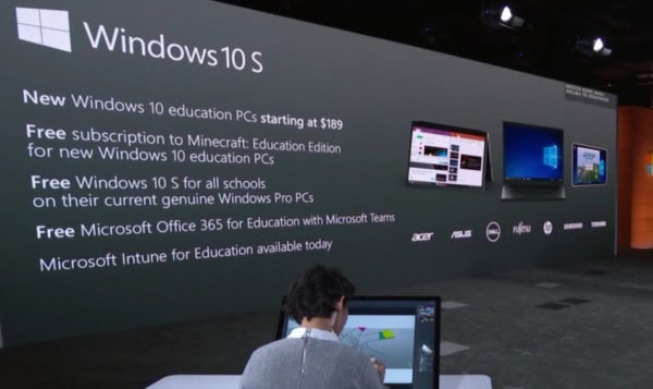 Microsoft Windows 10s Cloudbook