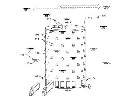 Amazon torre droni 