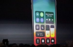 Control Center iOS 11