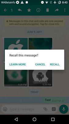 whatsapp nuove funzioni