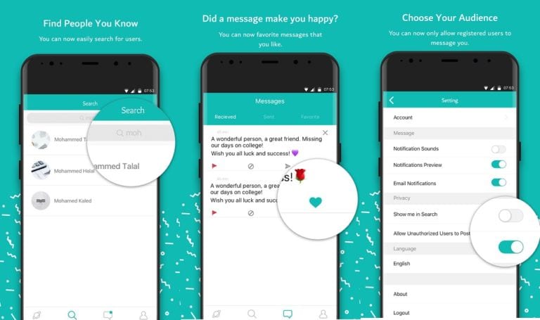 Sarahah, come funziona