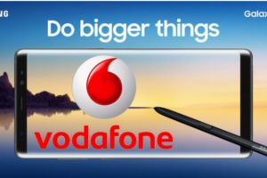 Vodafone, in esclusiva il Samsung Galaxy Note 8 in preordine da domani
