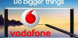 Vodafone, in esclusiva il Samsung Galaxy Note 8 in preordine da domani