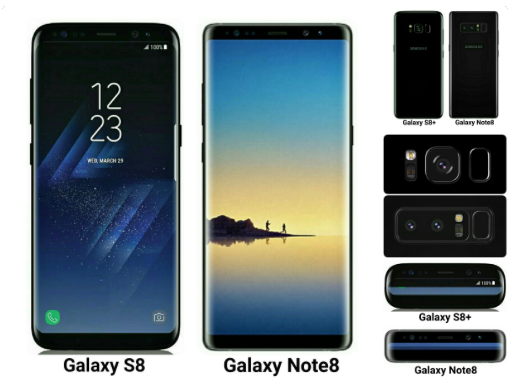 Samsung Galaxy S8 vs Galaxy Note 8