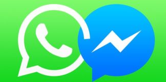 whatsapp e messenger