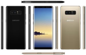 note 8 scheda tecnica