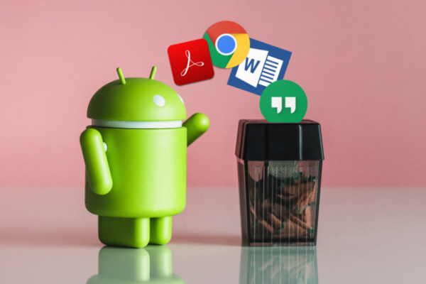 app disinstallare default