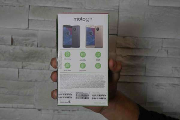 MOTO G5S CONFEZIONE POSTERIORE Moto G5S