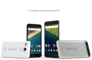 Nexus 6P e Nexus 5X
