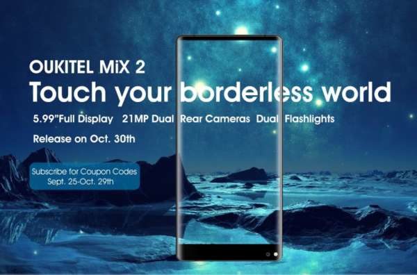 OUKITEL Mix 2 in un primo video e confronto con Mi MIX 2 di Xiaomi