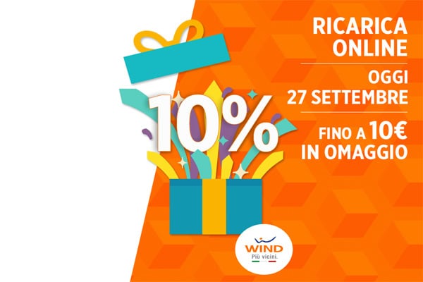 Wind, ricarica online