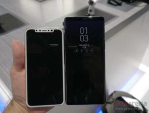 iPhone X Galaxy Note 8