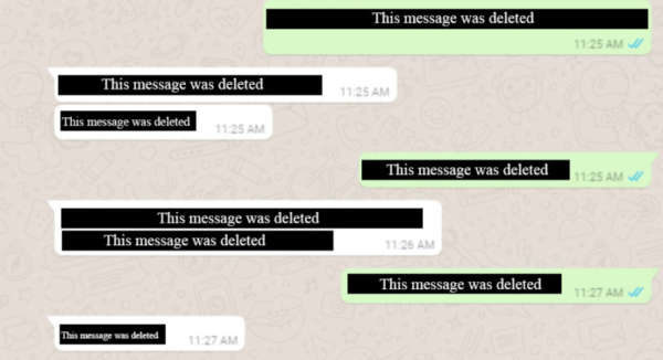 whatsapp messaggi cancellati