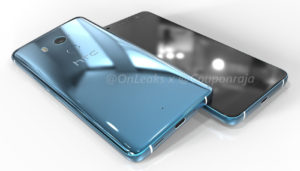HTC U11, primo rendering