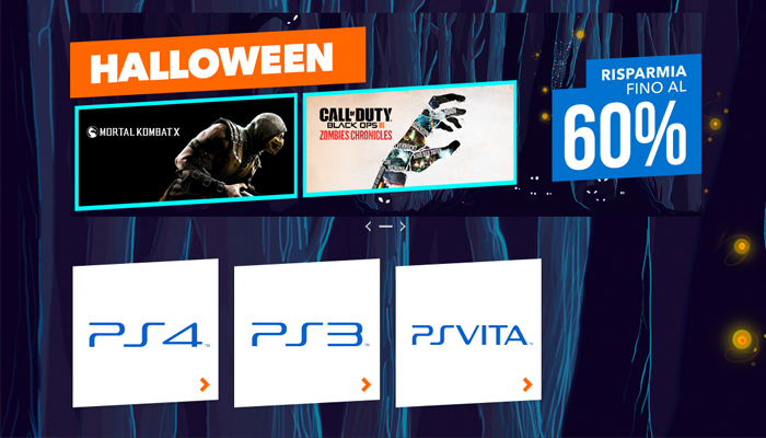 Halloween PlayStation Store