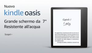 Kindle Oasis, bello e sopratutto resistente all'acqua