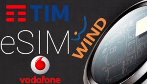 esim tim wind, tre e vodafone