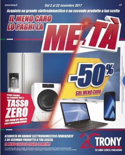 Volantino Trony