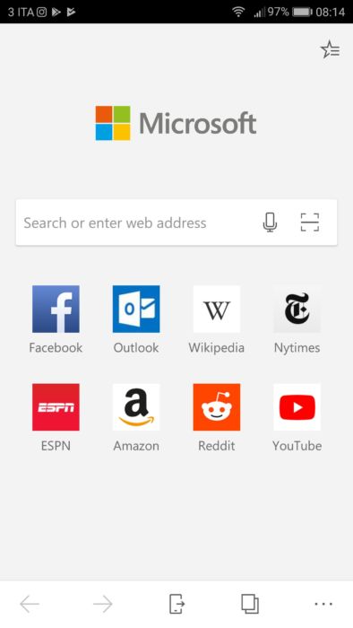 Microsoft Edge Android Microsoft Edge Android