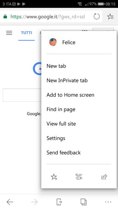 Microsoft Edge Android Microsoft Edge Android