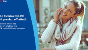 TIM, ricarica online