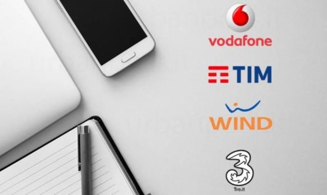 AGCOM Vodafone, Wind, TIM e TRE