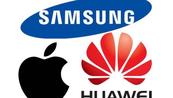 samsung apple huawei