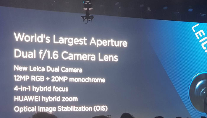 Huawei Mate X Porsche Design, la doppia fotocamera posteriore