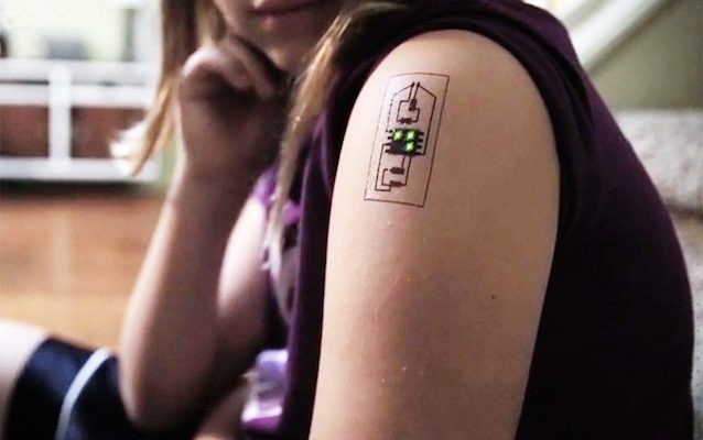 Tatuaggi intelligenti, una nuova tecnologia per la nostra salute