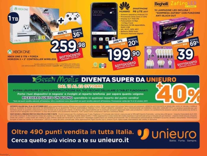 volantino-sottocosto-unieuro-ottore-2017-1 unieuro