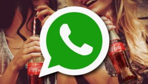 whatsapp coca cola