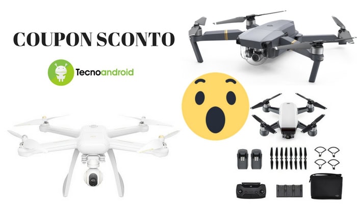 DJI MAVIC PRO DJI SPARK e XIAOMI MI DRONE 4K le migliori