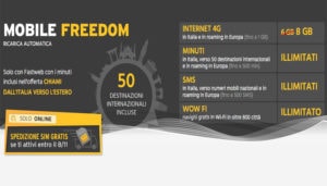 Fastweb Mobile Freedom