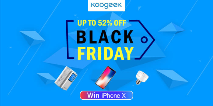 Koogeek: ecco le offerte per il Black-Friday 2017