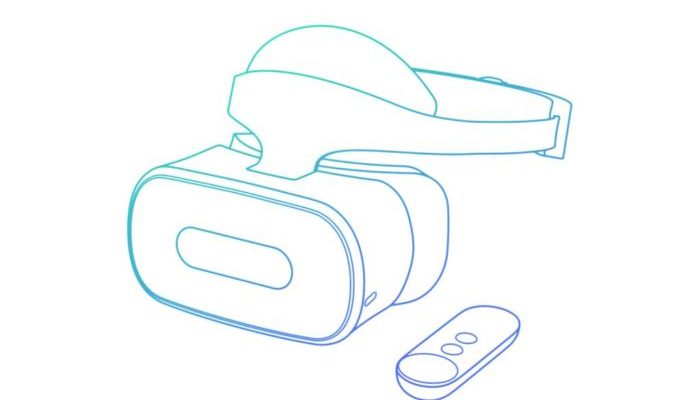 Illustrazione del futuro Headset Standalone VR