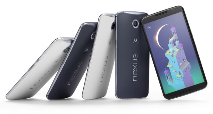Motorola Nexus 6 e HTC Nexus 9